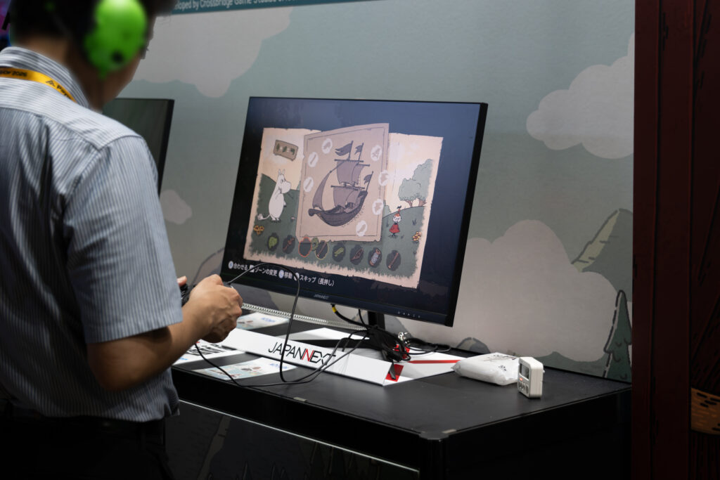 TGS2026-松竹ブース-JAPANNEXT製品