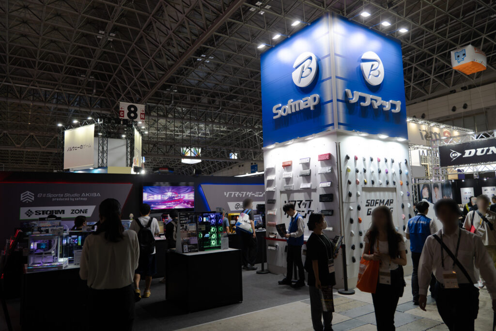 TGS2026-ソフマップブース-JAPANNEXT製品